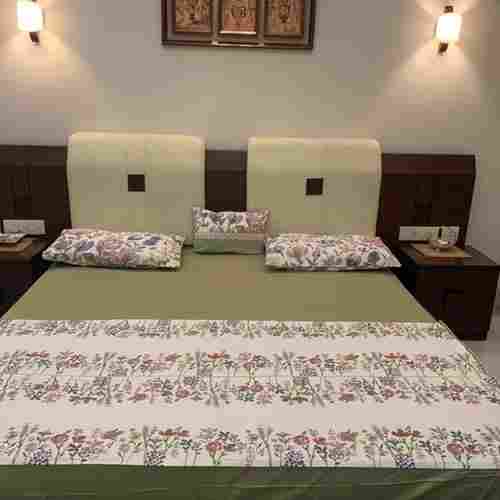Home Printed Linen Bed Sheet