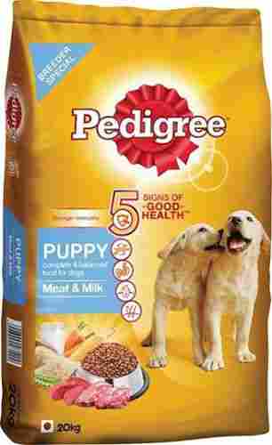 Pedigree Puppy Dry Dog Food, Meat and Milk, 20KG Pack