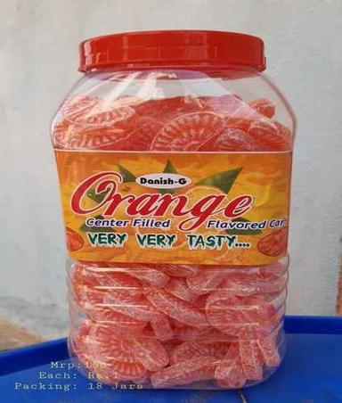 Tangy Orange Flavoured Candy Additional Ingredient: Sugar