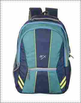 Blue And Green Boys School Bag
