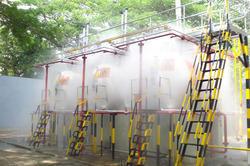Medium Velocity Water Spray System Application: Industrial