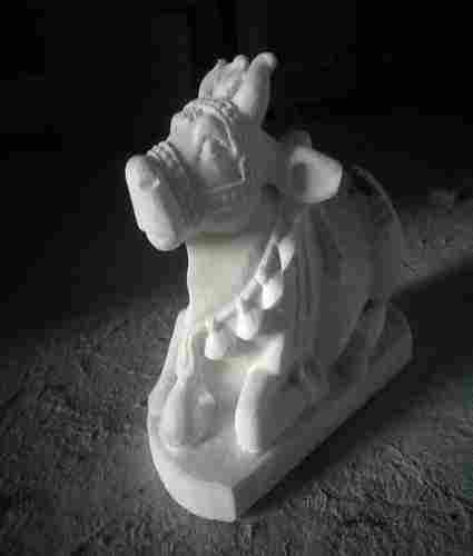 White Marble Animal Statues 