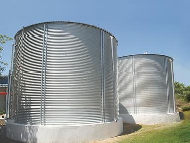 Metal Zincalume Steel Water Tank