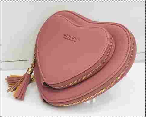 Elegant Look Heart Shape Slings Bag