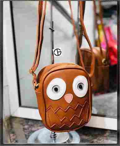 Gorgeous Look Owl Slings Bag