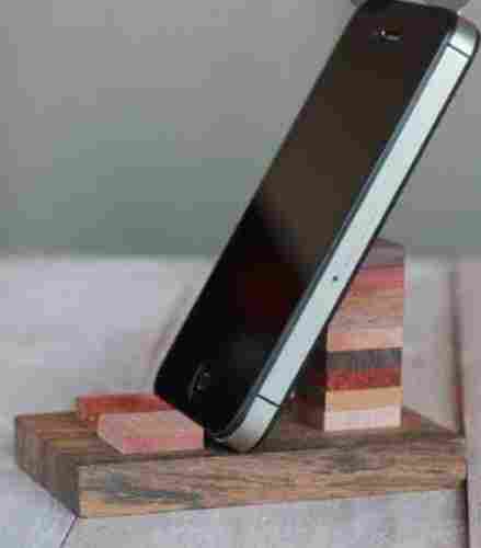 Mobile Phone Wooden Stand 