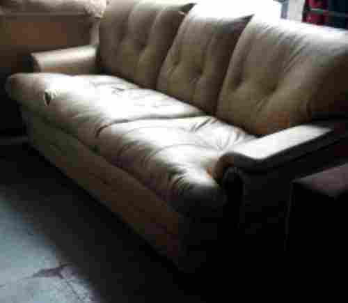 Fine Finished Leather Sofa