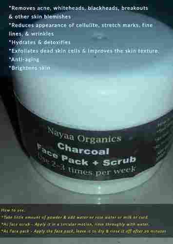 Organic Charcoal Face Wash