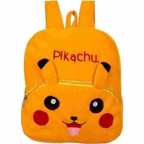 Yellow Pikachu Soft Toy Bag