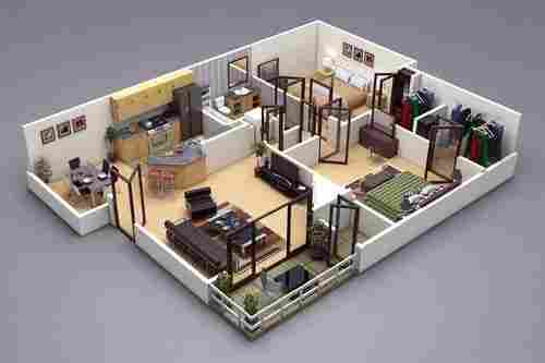 3D House Map Design Service