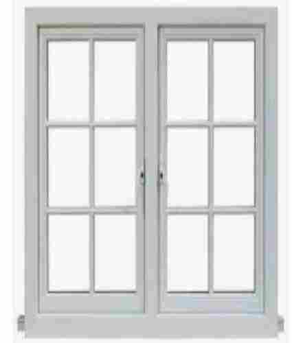 White Aluminum Window Frame