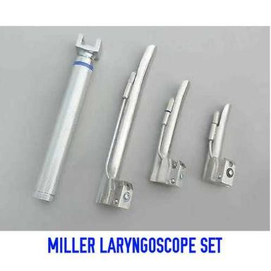 Steel Laryngoscope Miller Conventional Set