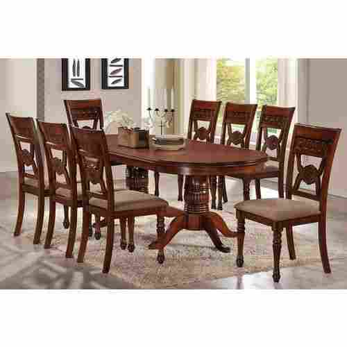 8 Seater Wooden Dinning Table Set
