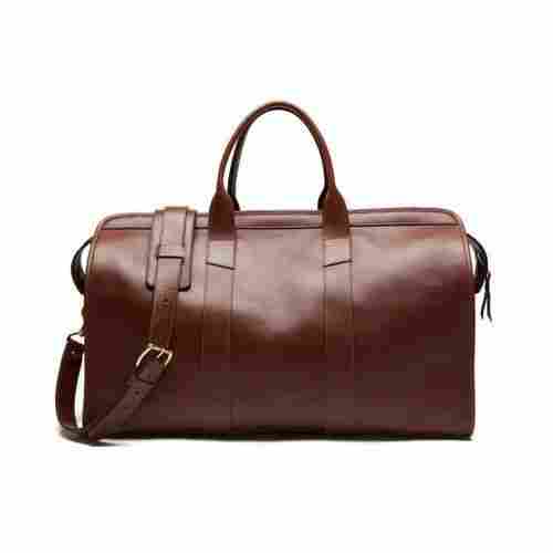 Men Brown Leather Luggage Bags