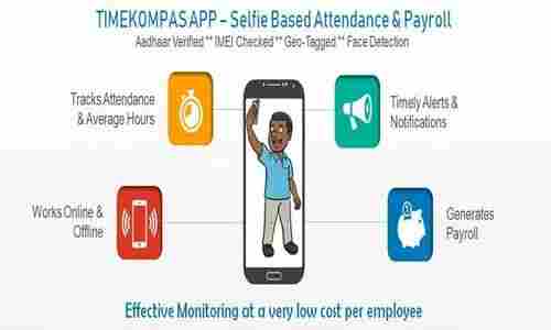 TIMEKOMPAS Selfie Based Attendance App