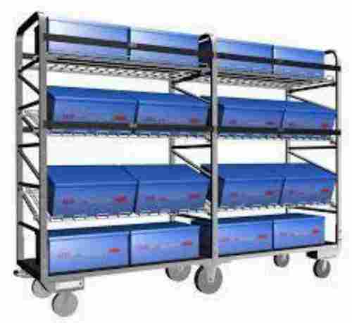 Stainless Steel Battery Trolley