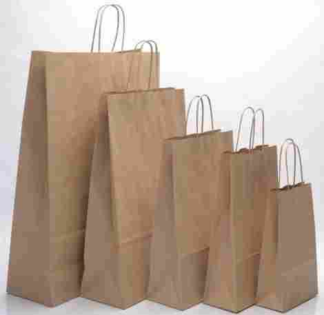 Eco Friendly Brown Paper Shopping Bag