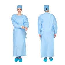Blue Disposable Sms Surgical Gowns