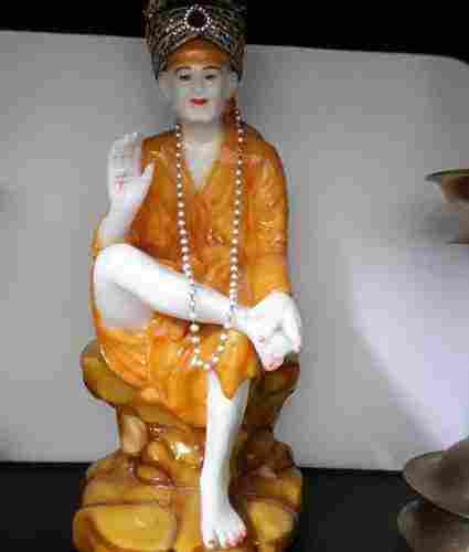 Glossy Finish Sai Baba Statue