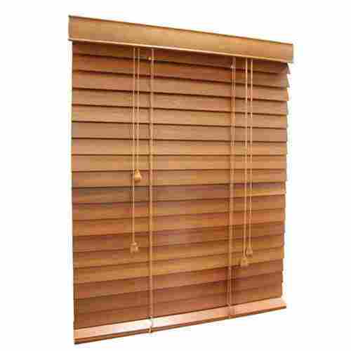 Manually Operated Wooden Venetian Blinds