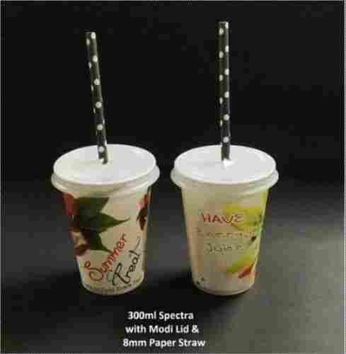 300ml Specter with Straw Paper Glass