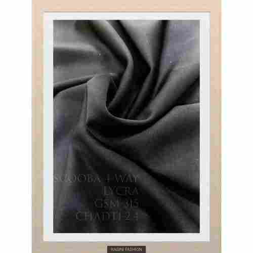 Polyester Mono Scuba Lycra Fabric