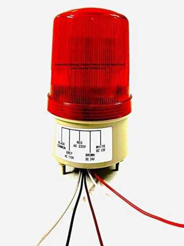 Rotating Warning Red Siren Suitable For: Water Tanks