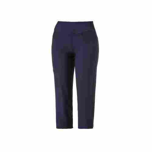 Stretchable Cotton Womens Plain Capri