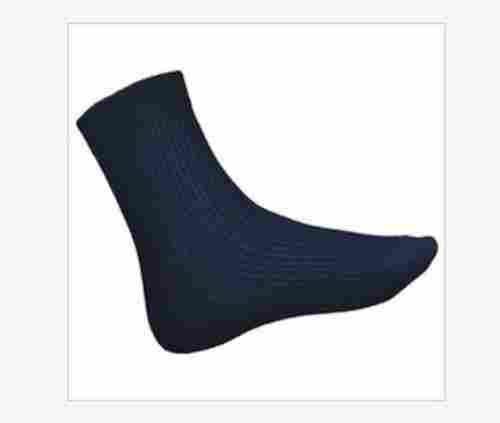 School Blue Cotton Socks