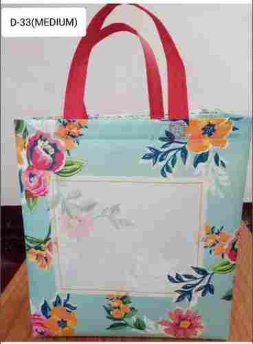Laminated Flower Printed BOPP Bag