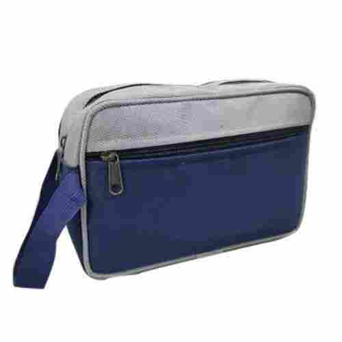 Blue And White Cash Bag