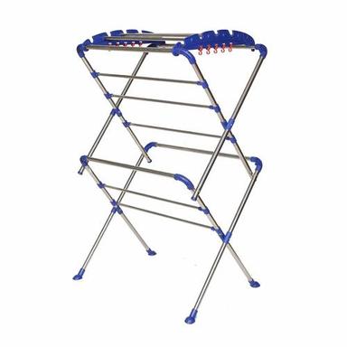White And Blue Sumo Cloth Drying Stand