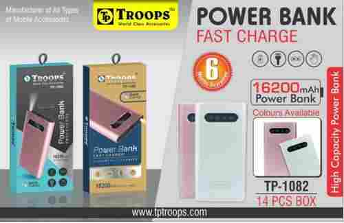 Troops TP 1083 14000MAH Slim Metal Power Bank (Silver)