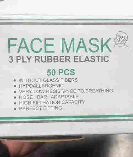 3 Ply Non Woven Disposable Face Mask