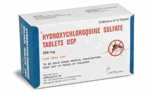 Hydroxychloroquine Sulfate Tablets 200 Mg