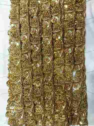 Golden Hand Embroidery Borders For Saree and Lehenga