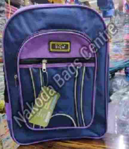 Blue And Purple School Bag