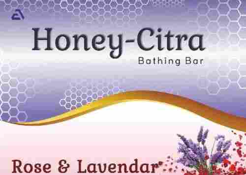 Honey Citra Rose And Lavender Bathing Bar