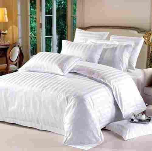 Plain And Stripped Satin Bed Sheets