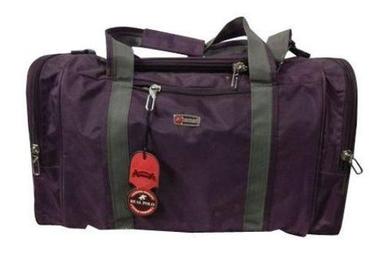 Multicolor Plain Travel Duffle Bag