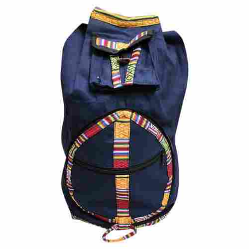 Handicraft Cotton Shoulder Backpack