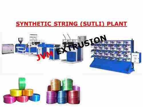 Semi Automatic Synthetic String Sutli Plant with 1 Year of Warranty