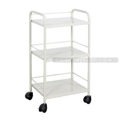 Durable Ss And Ms Hospital Bedside Trolley