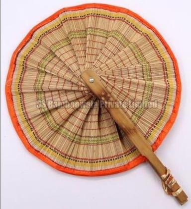 Handmade Bamboo Hand Fan Size: Vary