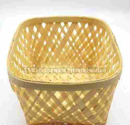 Square Shape Bamboo Basket