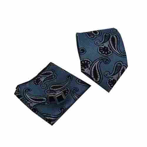 Microfiber Fancy Tie Cufflink And Handkerchief Sets