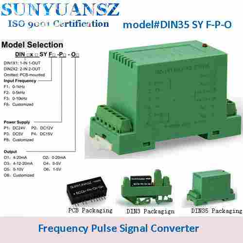 FV/FI Frequency Signal to 4-20mA,0-20mA,0-5mA DC Current/Voltage Converter