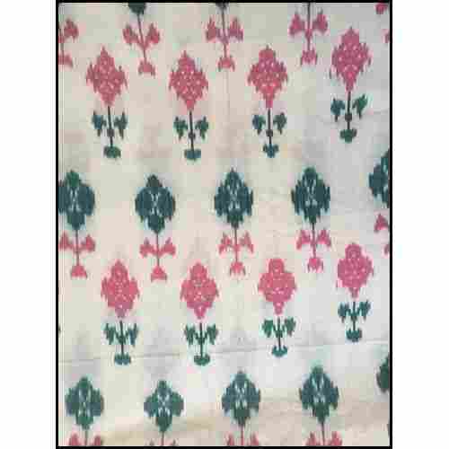 Cotton Printed Tree Design Ikat Fabric