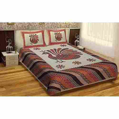 Embroidered Double Bed Sheet