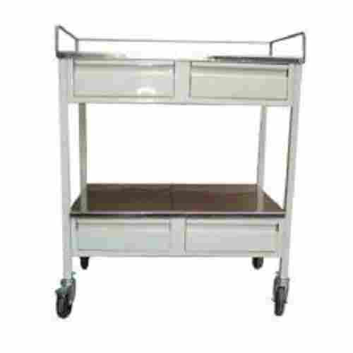 Medicine Trolley with Two Shelf and 4 Drawer